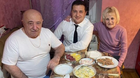 Zelenskinin valideynləri: &ldquo;Onun prezident olmağını istəmirdik&rdquo; - FOTOLAR