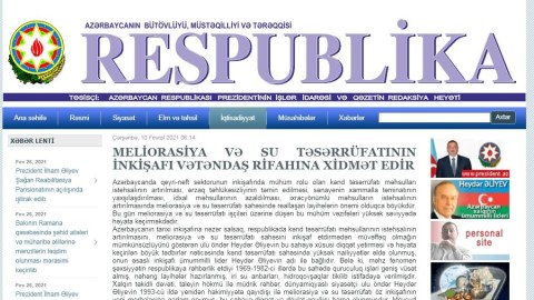 &ldquo;Respublika&rdquo; qəzeti bağlandı - Baş redaktora yeni vəzifə verildi