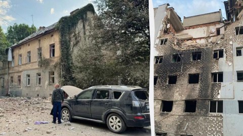 Rusiya Ukraynaya kütləvi aviazərbələr endirib: ölən və yaralananlar var