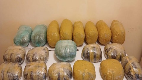 İrandan Azərbaycana 13 kq narkotik keçirilidi