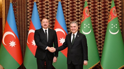 Prezident Berdiməhəmmədovla görüşdü