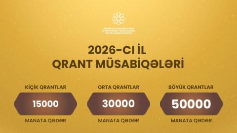 QHT Agentliyi qrant müsabiqəsi ELAN ETDİ