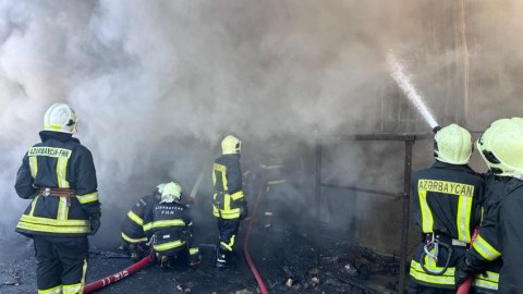 "Sədərək"dəki yanğında tüstüdən zəhərlənənlər var - RƏSMİ