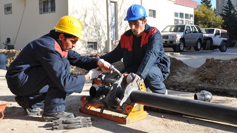 Yasamalda su təchizatı yaxşılaşdırılır - FOTO