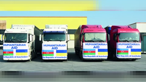 Azərbaycanın Ukraynaya göstərdiyi humanitar yardımların ümumi həcmi&nbsp;