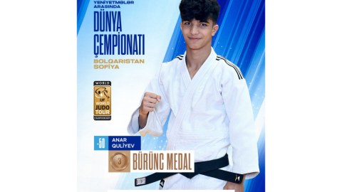 İdmançımız Avropada medal qazandı