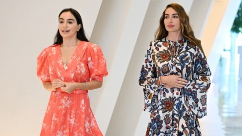 Leyla və Arzu Əliyeva tələbələrə sertifikatlarını təqdim etdilər&nbsp;- FOTOLAR