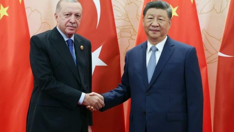 Ərdoğan Si Cinpinlə görüşdü