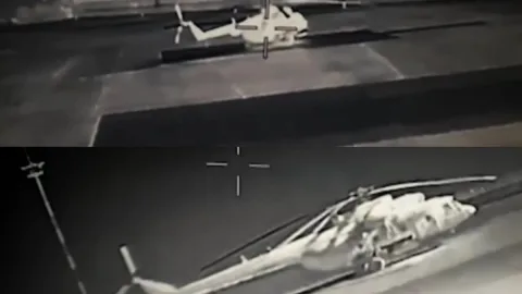 Ukrayna Krımda rus helikopterlərini belə məhv etdi - GÖRÜNTÜLƏR