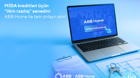 MİDA kreditinə ilkin razılıq üçün banka gəlməyə ehtiyac qalmadı!