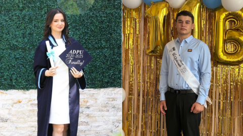 Şəhid müəllimin iki övladı tələbə oldu - FOTO