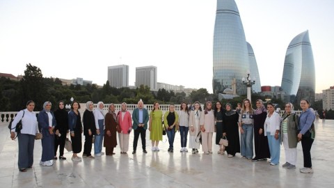 Türkiyə şəhid ailələri Azərbaycana gəldilər -&nbsp;FOTOLAR