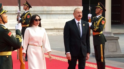 Çində hərbi parad - Prezident və xanımı da&nbsp;İZLƏDİ