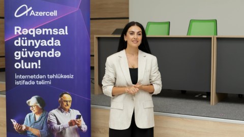 "Azercell" Bərdədə yaşlılar üçün kibertəhlükəsizlik&nbsp;təlimi keçdi - FOTOLAR