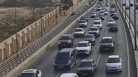 Bakının mərkəzi küçələrində TIXAC var