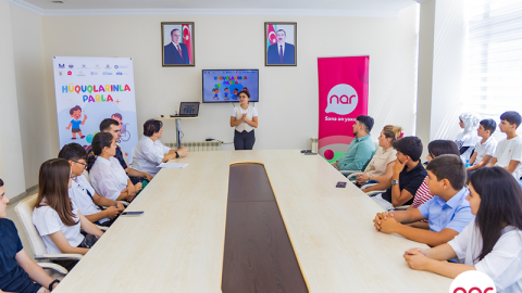 &ldquo;Nar&rdquo; uşaqlar üçün maarifləndirici tədbirlərə dəstək verir -&nbsp;FOTOLAR