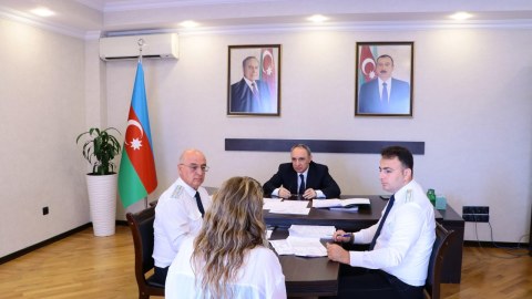 Baş prokuror vətəndaşları qəbul etdi - FOTOLAR&nbsp;