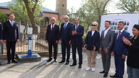 Mərzəndiyyə kəndində içməli su layihəsi həyata keçirilib -&nbsp;FOTOLAR
