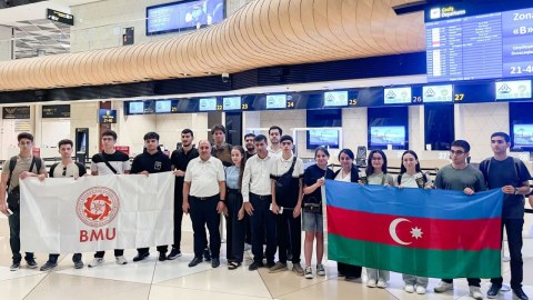 İDP çərçivəsində Çində oxuyacaq BMU tələbələri Pekindədir -&nbsp;FOTOLAR
