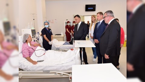 Sumqayıt Tibb Mərkəzində yeni Hemodializ şöbəsi fəaliyyətə başladı - FOTO