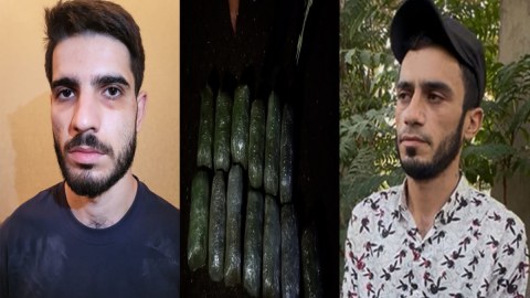 Narkokuryerlərdən 31 kiloqram narkotik aşkarlandı