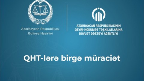 Ədliyyə Nazirliyi və QHT-lərə Dövlət Dəstəyi Agentliyi birgə bəyanat yaydı