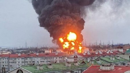 Ukrayna PUA-ları Rusiyaya kütləvi hücum edib