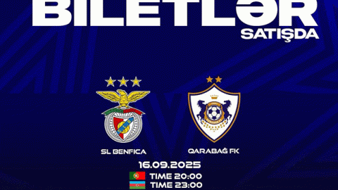 &ldquo;Qarabağ&rdquo;ın oyununa biletin qiyməti 88 manatdır
