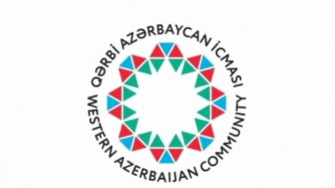 Qərbi Azərbaycan İcması: bu təşkilat bizə aid deyil!