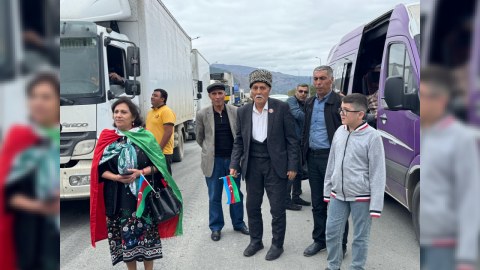 Kəlbəcərə köçən 32 ailəyə mənzillərin açarları təqdim edildi - FOTOLARI