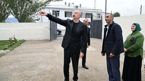 Prezident həmin ev barədə tapşırıq verdi