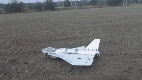 Polşada hökumət binaları üzərində uçan dron vuruldu