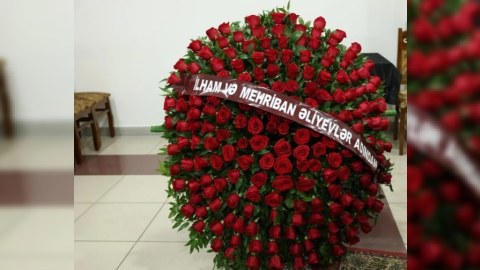 Prezident və Birinci xanım xalq artistinin&nbsp;vida mərasiminə əklil göndərdilər