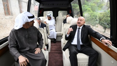 Prezidentlər Milli Xalça Muzeyinin Şuşa filialında - FOTOLAR