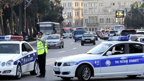 Bakıya maşınla giriş dayandırılır - Polisdən XƏBƏRDARLIQ