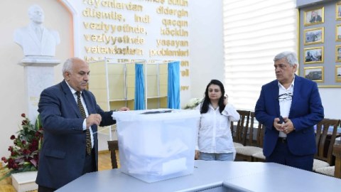 Dövlət Komitəsi yanında İctimai Şuraya seçkilər keçirildi -&nbsp;FOTOLAR