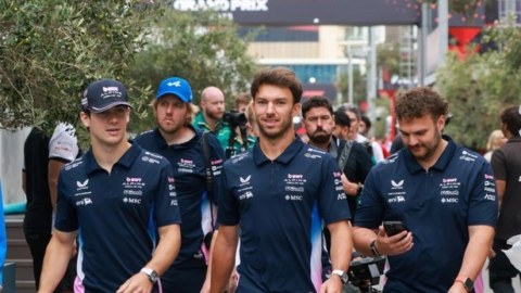 Formula 1 pilotları Bakıda - FOTOLAR
