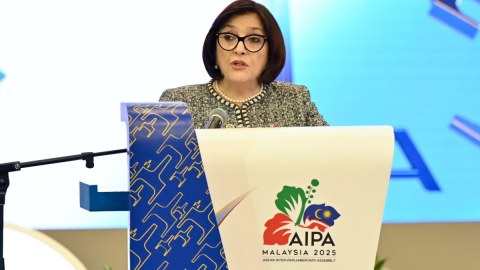 Spiker AİPA-nın 46-cı Baş Assambleyasında çıxış etdi