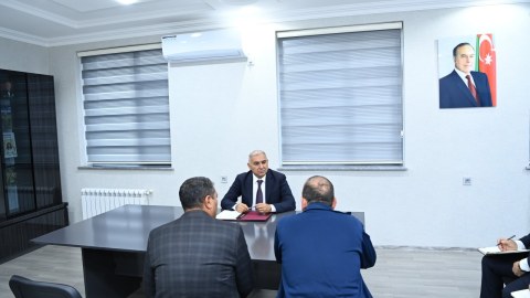 &ldquo;Azərişığ&rdquo;ın sədri Gəncədə vətəndaşları qəbul etdi&nbsp;-&nbsp;FOTO