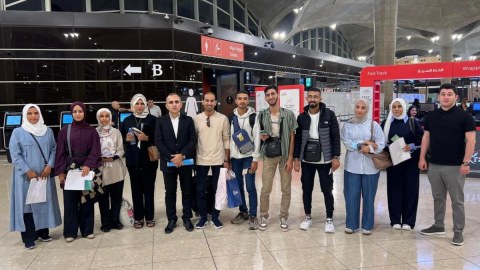 14 fələstinli tələbə&nbsp;Qəzzadan&nbsp;Bakıya təxliyə edildi