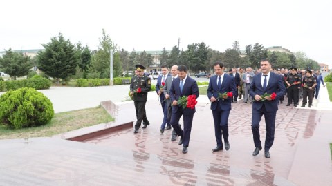 Neftçalada "Dövlət Suverenliyi Günü" qeyd olundu -&nbsp;FOTOLAR