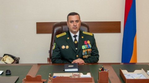 Ermənistanın Sərhəd Qoşunlarının komandanı işdən çıxarıldı