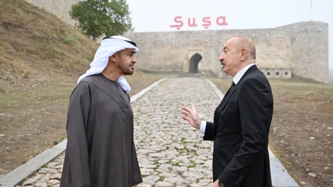 Cənubi Qafqazda yeni oyunçu: BƏƏ liderinin Şuşa mesajı - ANALİZ