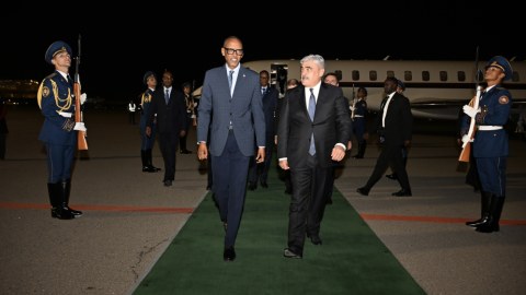 Ruanda Prezidenti Azərbaycana gəldi