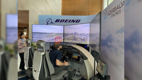 Bakıda "Boeing" təyyarəsi idarə edə bilərsiniz&nbsp;- FOTOLAR