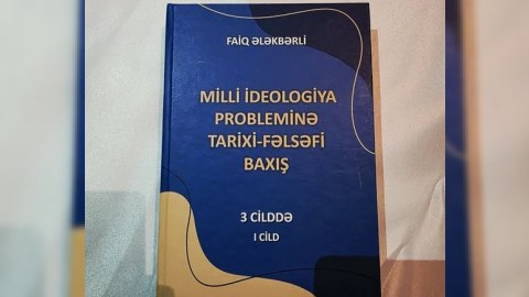 Türkoloq-alim milli ideologiya problemini tədqiq edib