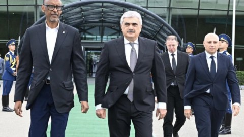 Ruanda Prezidentinin Azərbaycana səfəri başa çatdı