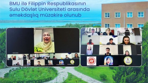 BMU ilə Filippin universiteti arasında əməkdaşlıq&nbsp;müzakirə olundu