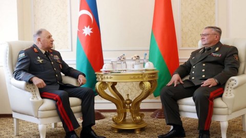 Azərbaycanla Belarusun Baş Qərargah rəisləri görüşdü