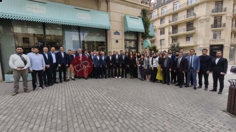 Türkiyə və Azərbaycanın iş adamları Kıbrıs restoranında toplaşdı - FOTOLAR